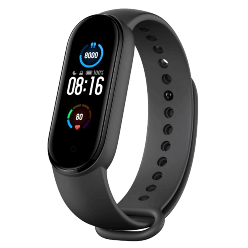 SmartWatch XIAOMI Mi Smart Band 5 | 512 Mo - iOS & ANDROID - Noir