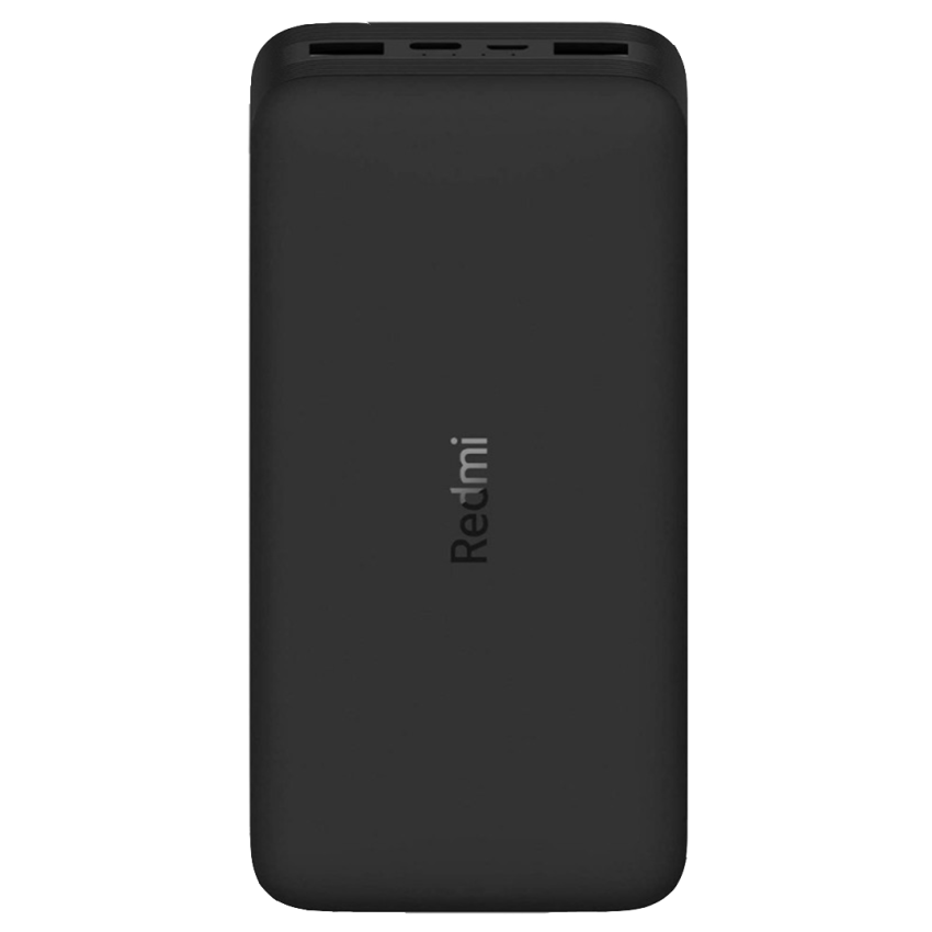 Batterie externe Xiaomi Redmi 20000 mAh | Power Bank - Fast Charge - 26922 - Noir 