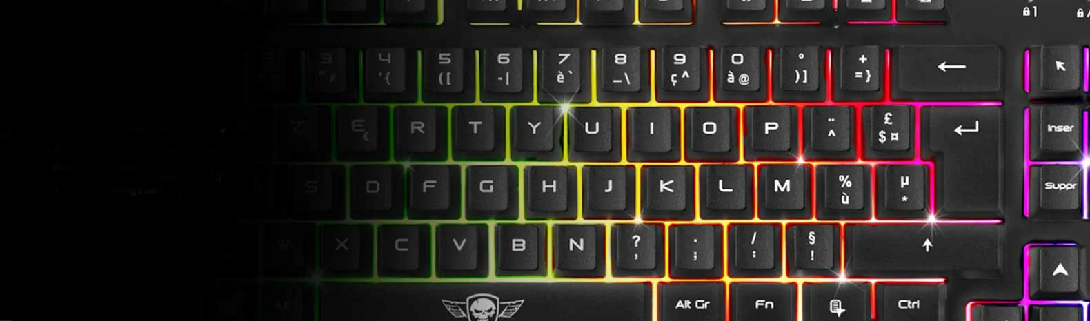 Clavier gamer filaire PRO-MK5 rétroéclairé RGB AZERTY