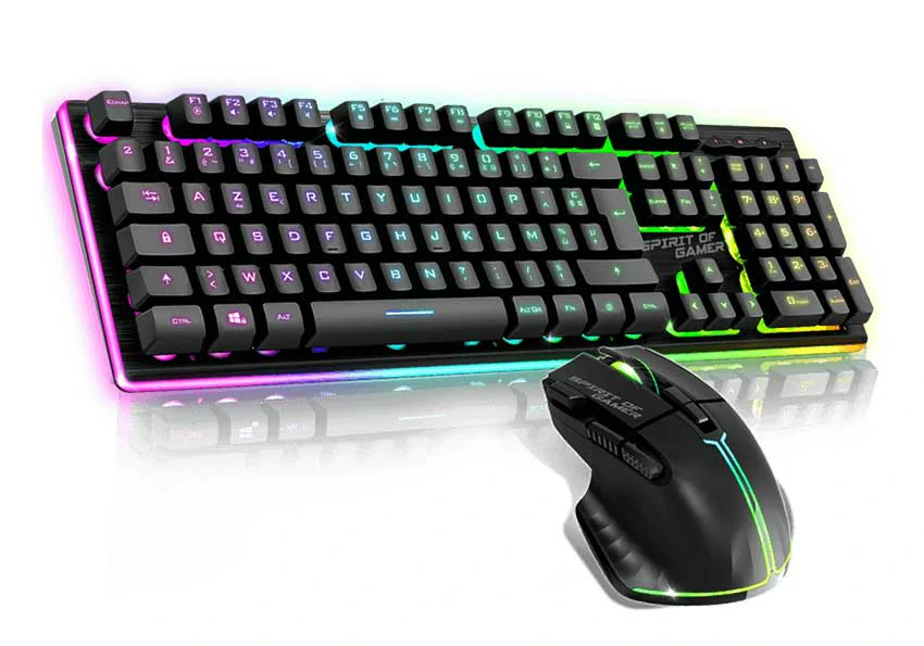 SPIRIT pack-gaming-sans-fil-sog-ult600-clavier-semi-mecanique-souris-rgb